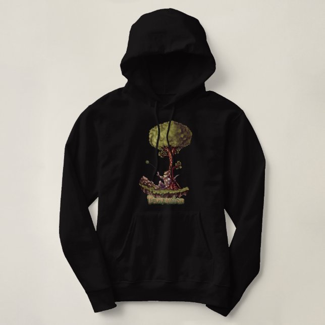 Terraria  The Terrarian Hoodie (Design Front)