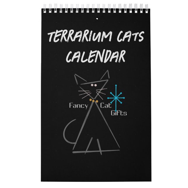 Terrarium Cats  Calendar (Cover)