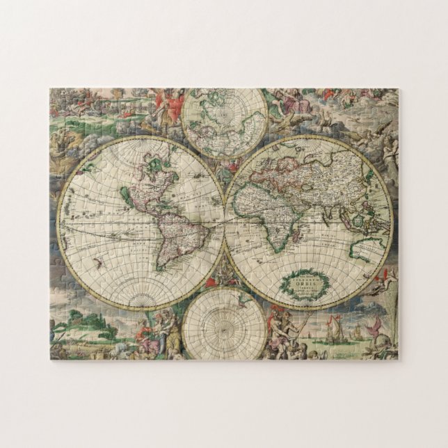 Terrarum Orbis Tabula Jigsaw Puzzle (Horizontal)