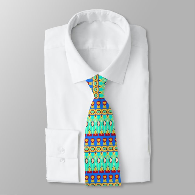 Terrazzo 140711e neck tie (Tied)