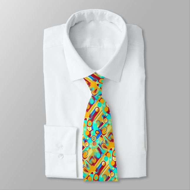 Terrazzo 140711f neck tie (Tied)
