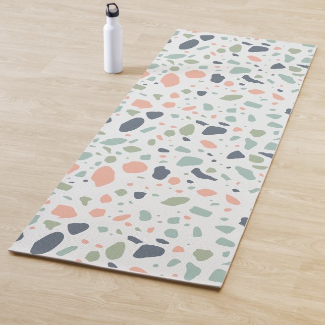 Terrazzo Colorful Style Workout Yoga Mat (In Situ)