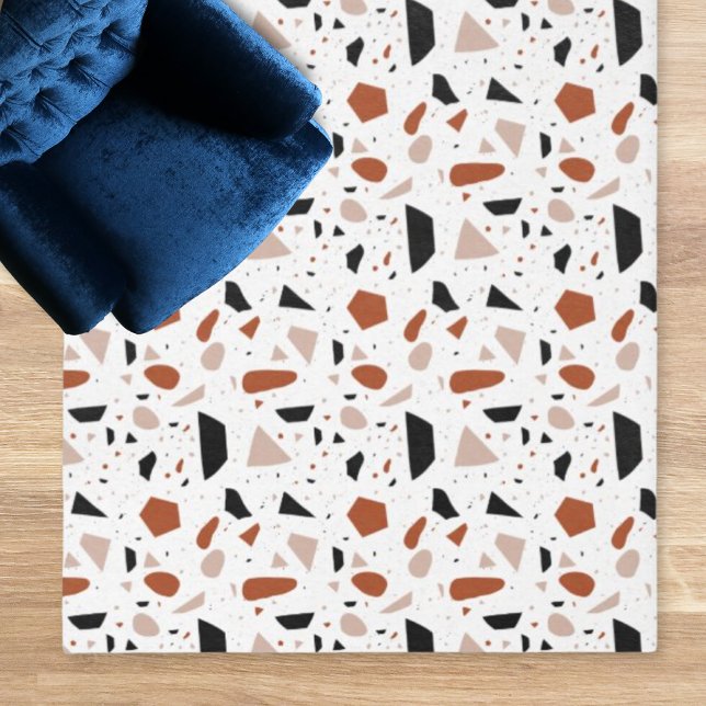 Terrazzo Decor Boho Abstract Extra Large Area Rug (Terrazzo Decor Boho Abstract Extra Large Area Rug
)