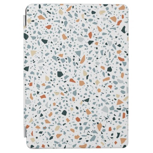 Terrazzo floor marble seamless hand crafted patter iPad air cover