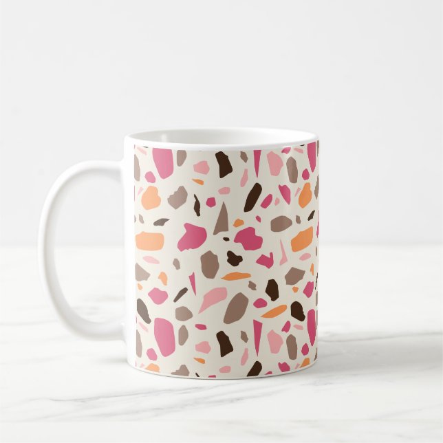 Terrazzo Pattern Coffee Mug (Left)