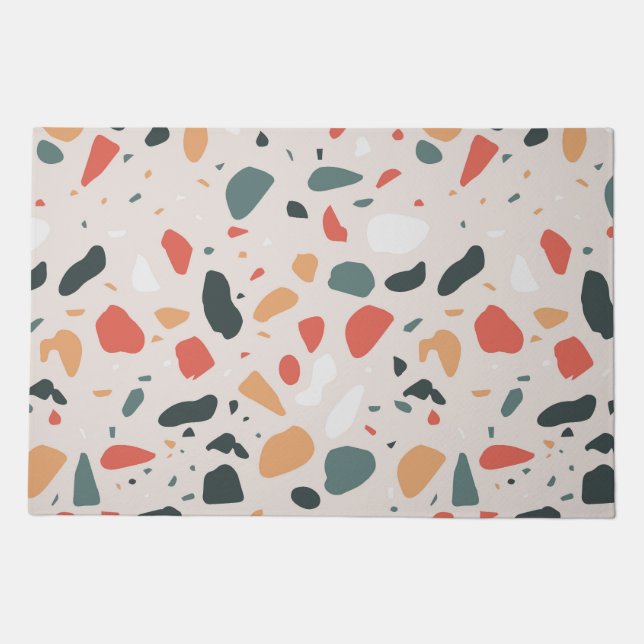 Terrazzo Pattern Doormat (Front)