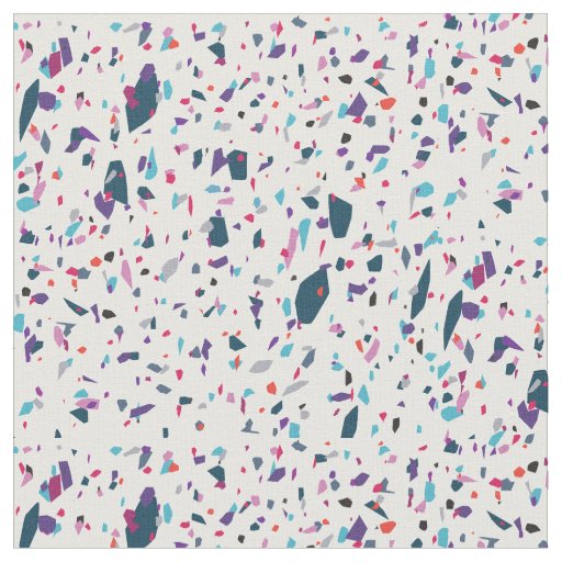 Terrazzo Pattern Fabric