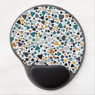Terrazzo Pattern Gel Mouse Pad