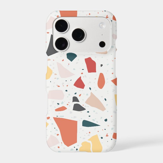 Terrazzo Pattern Iphone Case (Back)