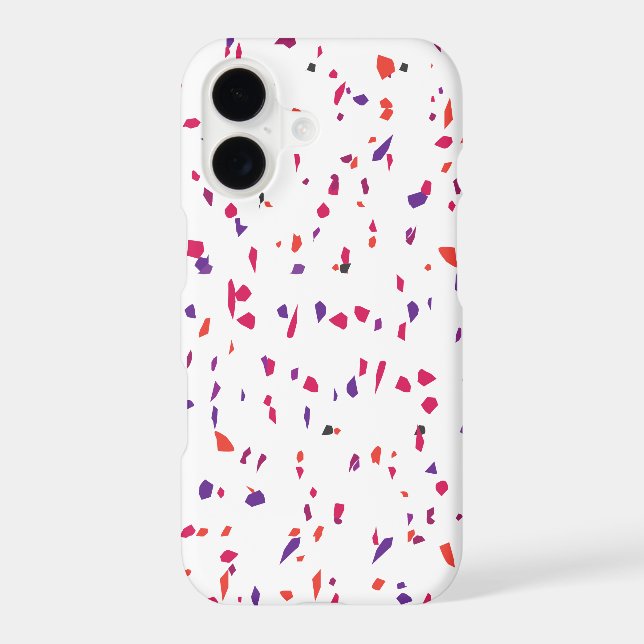 Terrazzo Pattern Iphone Case (Back)
