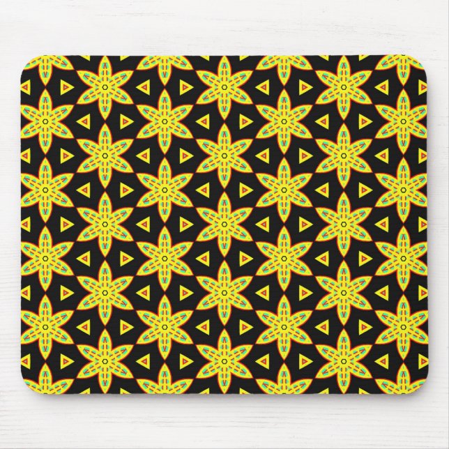 Terrazzo pattern mouse pad (Front)