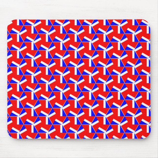 Terrazzo pattern mouse pad (Front)