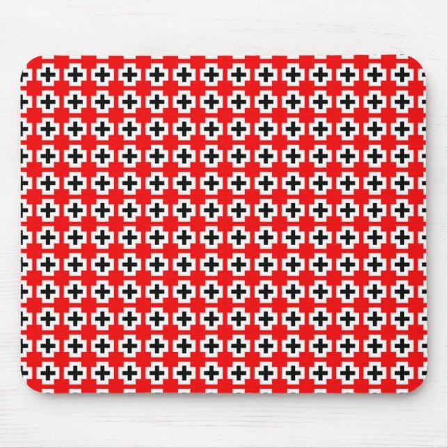 Terrazzo pattern mouse pad (Front)
