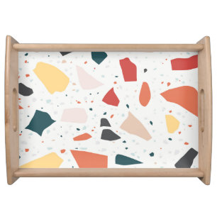 Terrazzo Pattern Serving Tray