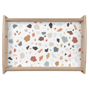 Terrazzo Pattern Serving Tray