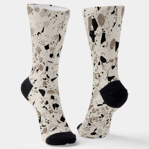 Terrazzo Pattern  Socks