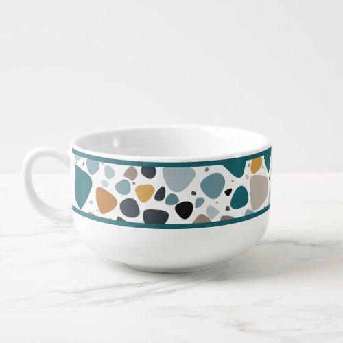 Terrazzo Pattern Soup Mug