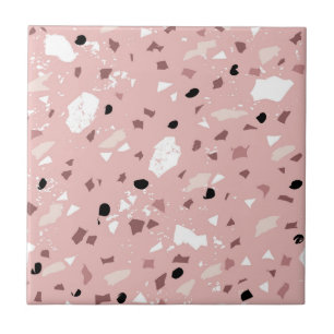 Terrazzo pattern tile