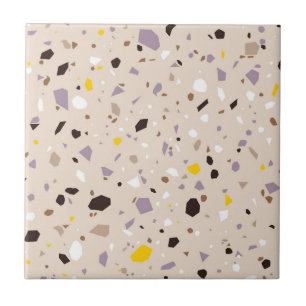 Terrazzo pattern tile