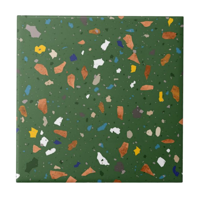 Terrazzo pattern tile (Front)