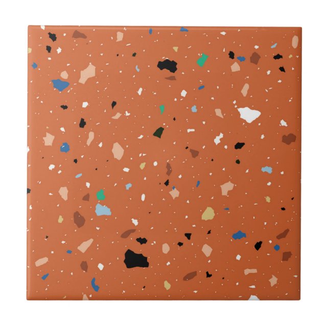 Terrazzo pattern tile (Front)