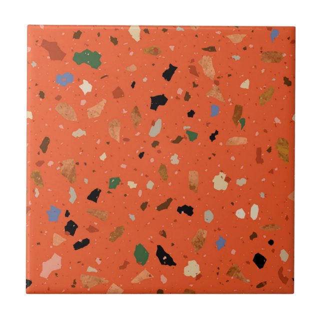 Terrazzo pattern tile (Front)