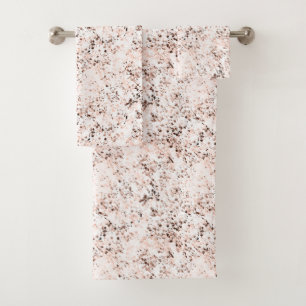 Terrazzo Speckle Fall Color Palette   Spice Bath Towel Set