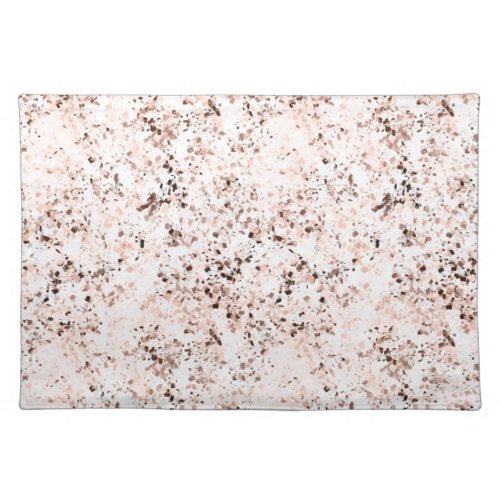 Terrazzo Speckle Fall Color Palette  Spice Cloth Placemat