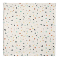Terrazzo Tile Confetti Modern Style Earth Tones