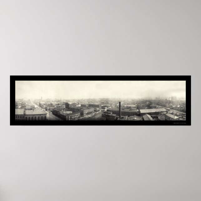 Terre Haute Indiana Photo 1913 Poster (Front)