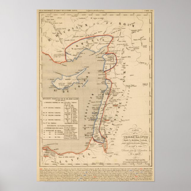 Terre Sainte depuis la deuxieme croisade Poster (Front)