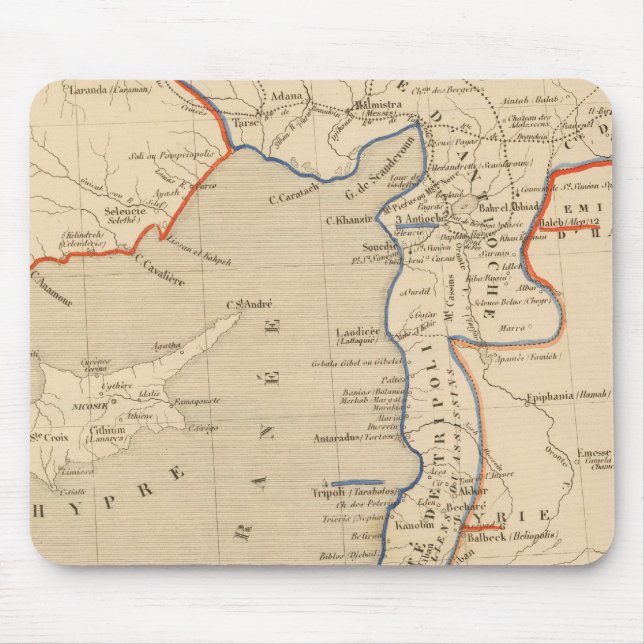 Terre Sainte, pendant la premiere croisade Mouse Pad (Front)