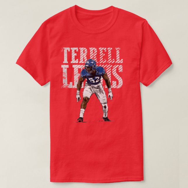 Terrell Lewis for Los Angeles Rams fans T-Shirt (Design Front)
