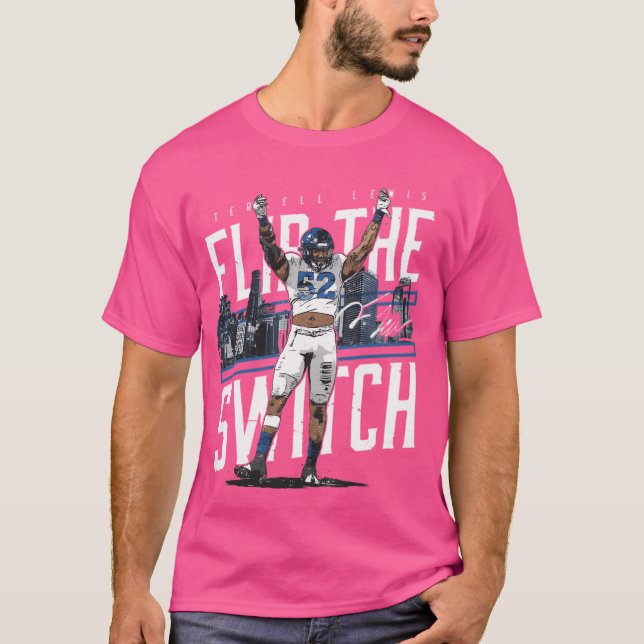 Terrell Lewis Los Angeles R Flip The Switch T-Shirt (Front)