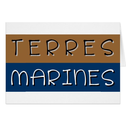 Terres marines cards (Front Horizontal)