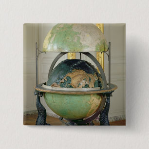 Terrestrial and celestial globe button