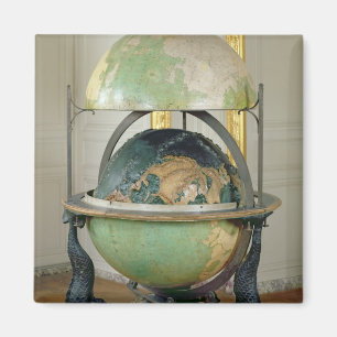 Terrestrial and celestial globe magnet