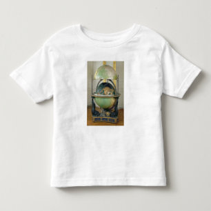 Terrestrial and celestial globe toddler t-shirt
