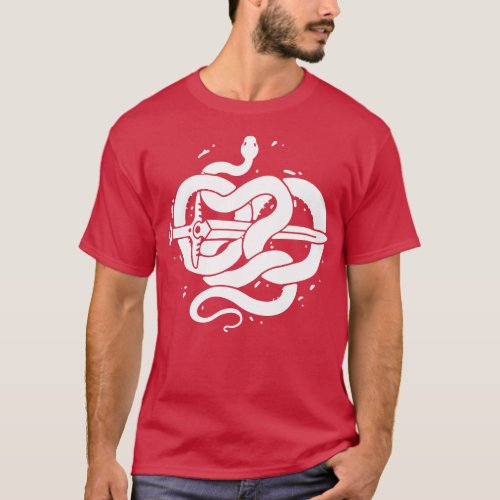 Terrestrial Tarot Snake T_Shirt