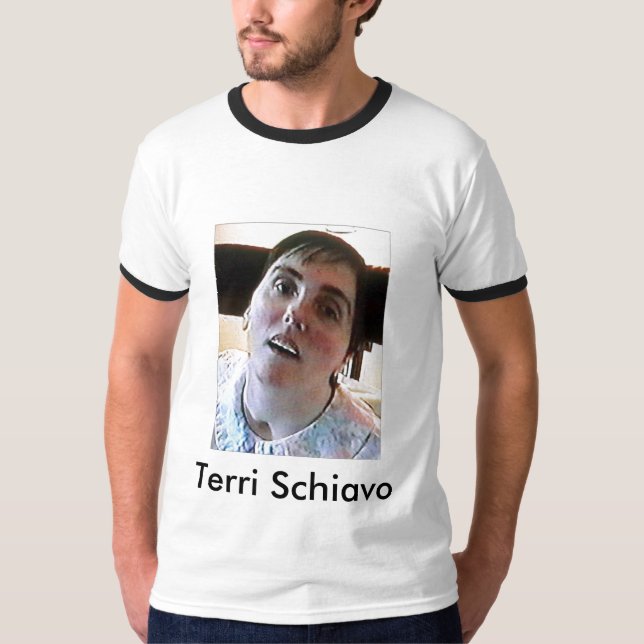Terri Schiavo Ate the Pope T-Shirt (Front)