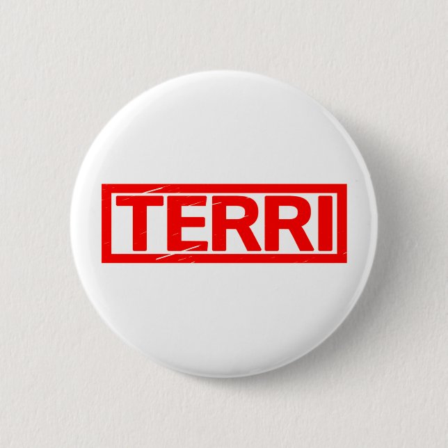 Terri Stamp Button (Front)