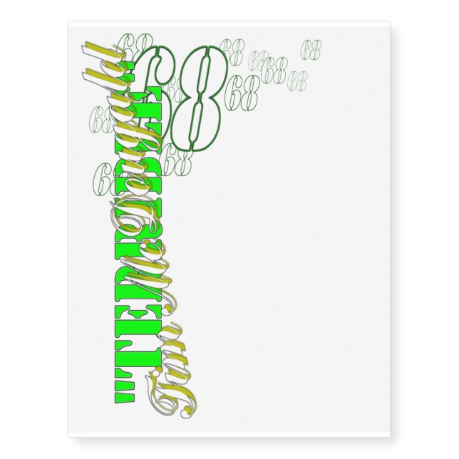 "Terrible Tim" Tattoo (Front)