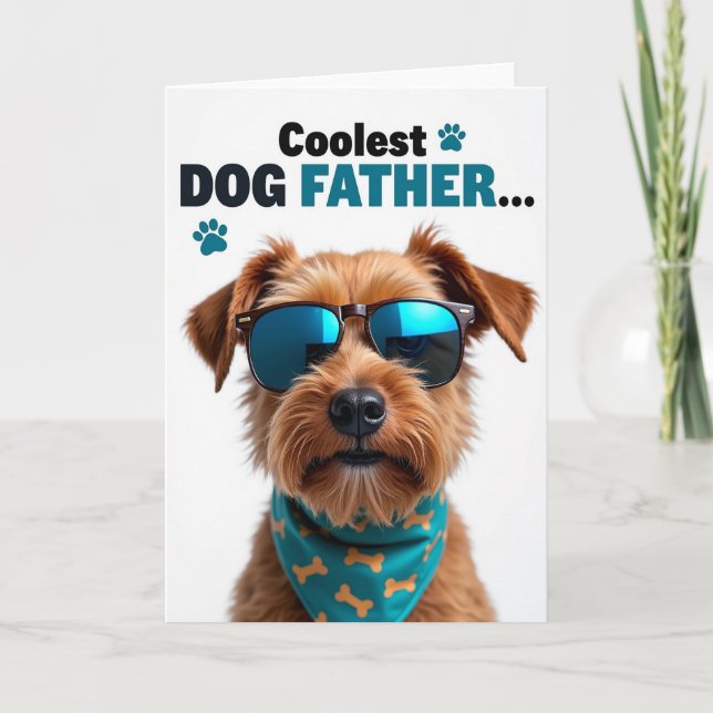 Terrier Coolest Dad Card (Front)