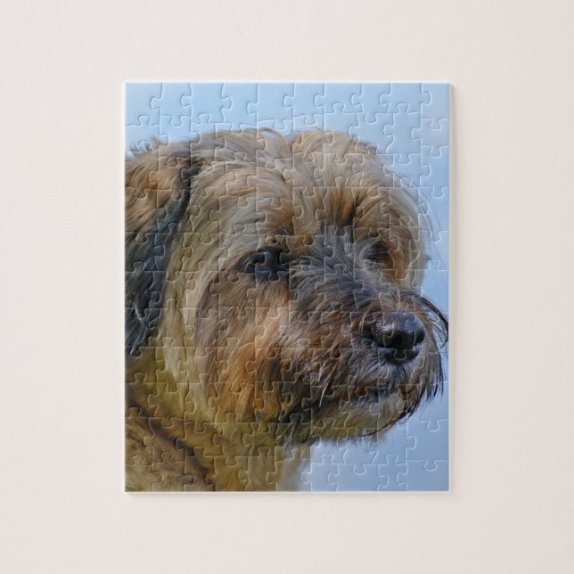 Terrier Design Jigsaw Puzzle (Vertical)