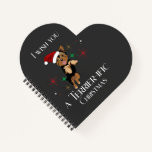 Terrier-ific Christmas Cute Dog Holiday Pun Notebook