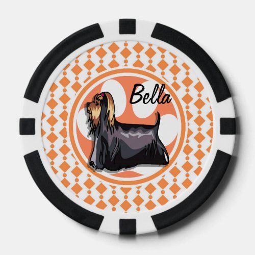 terrier poker chips