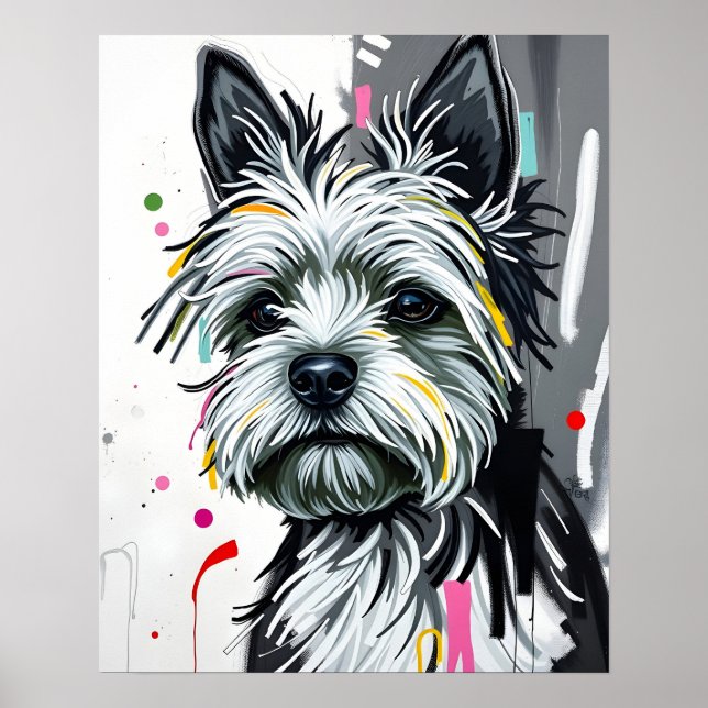 Terrier Pup Poster (Front)