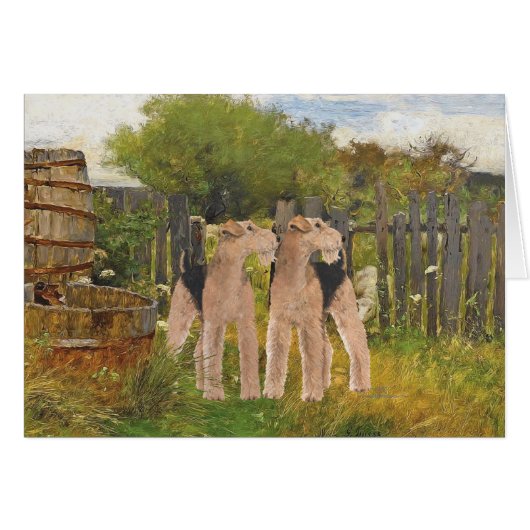 Terriers on the Farm Cards (Front Horizontal)