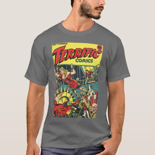 Terrific Comics 5 T_shirt