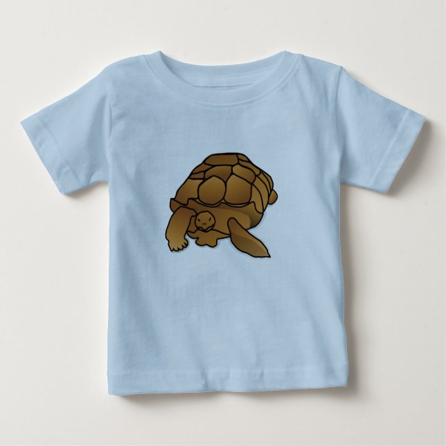 Terrific Tortoise Baby Tee (Front)
